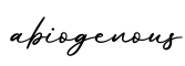单词abiogenous书写