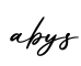 单词abys书写