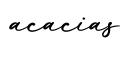 单词acacias书写