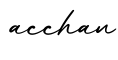 单词acchan书写