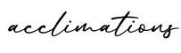 单词acclimations书写