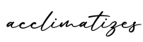 单词acclimatizes书写