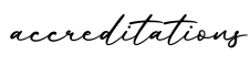 单词accreditations书写