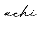 单词achi书写