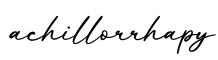 单词achillorrhapy书写