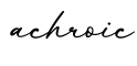 单词achroic书写
