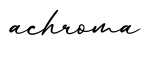 单词achroma书写