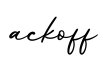单词ackoff书写