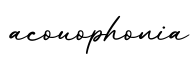 单词acouophonia书写