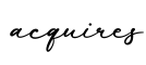 单词acquires书写