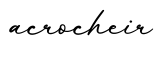 单词acrocheir书写