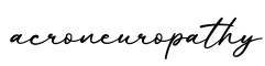 单词acroneuropathy书写