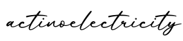 单词actinoelectricity书写