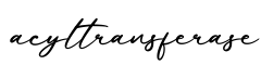 单词acyltransferase书写