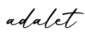 单词adalet书写