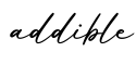 单词addible书写