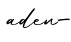 单词aden-书写