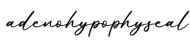 单词adenohypophyseal书写