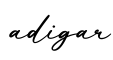 单词adigar书写