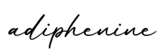 单词adiphenine书写