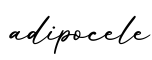 单词adipocele书写