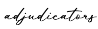 单词adjudicators书写