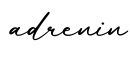 单词adrenin书写