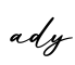 单词ady书写