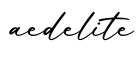 单词aedelite书写