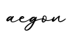 单词aegon书写
