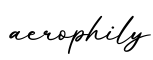 单词aerophily书写