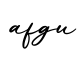 单词afgu书写