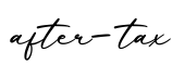 单词after-tax书写