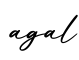 单词agal书写