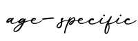 单词age-specific书写
