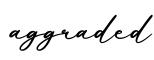单词aggraded书写