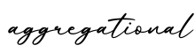 单词aggregational书写
