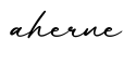 单词aherne书写