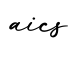 单词aics书写