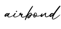单词airbond书写