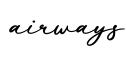 单词airways书写