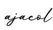 单词ajacol书写