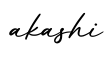 单词akashi书写