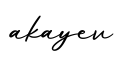单词akayev书写