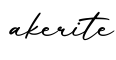 单词akerite书写