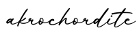 单词akrochordite书写