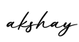 单词akshay书写