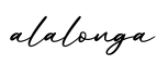 单词alalonga书写