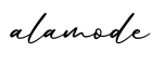 单词alamode书写