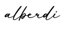 单词alberdi书写